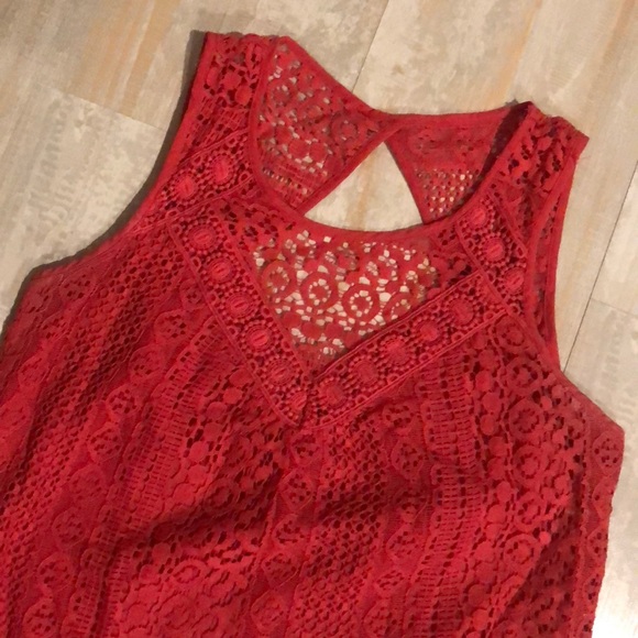 Summer dress-Coral - Picture 4 of 4